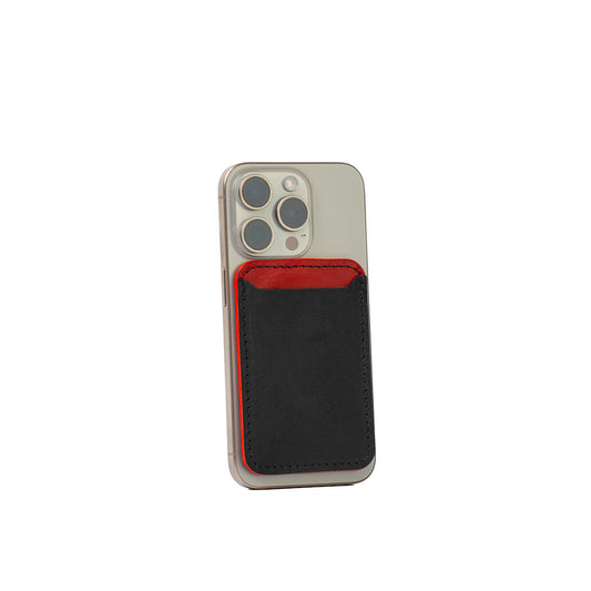 Carteira de Couro MagSafe Two Colors para iPhone